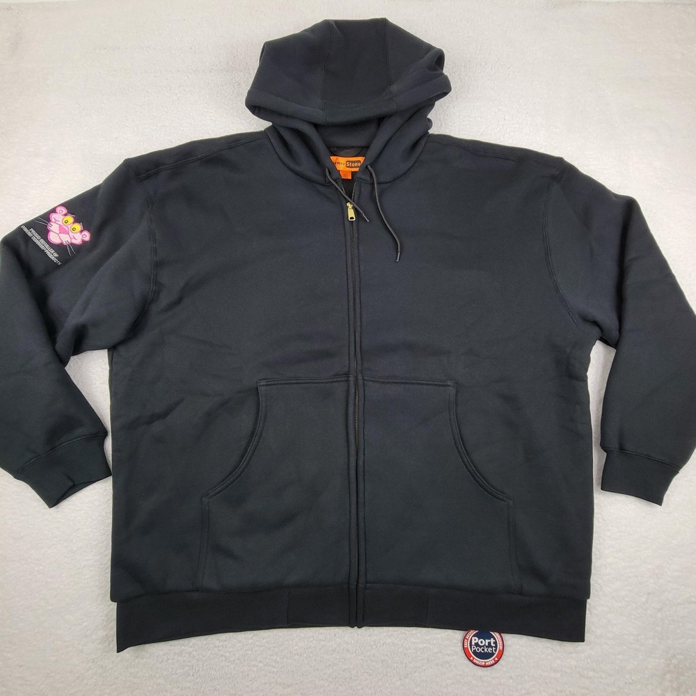 CornerStone Hoodie Mens 3XL Full Zip Pink Panther Owens Corning Embroidered‎